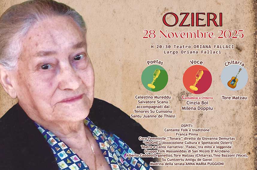 Ozieri, l’edizione 2025 di “Feminas in Gara” dedicata a Rosa Biancu 1 Feminas in Gara Rosa Biancu