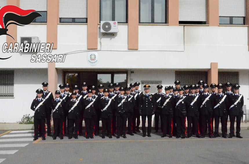 Sassari, l'Arma provinciale si rinforza con 33 nuovi Carabinieri 1 Nuovi Carabinieri Sassari