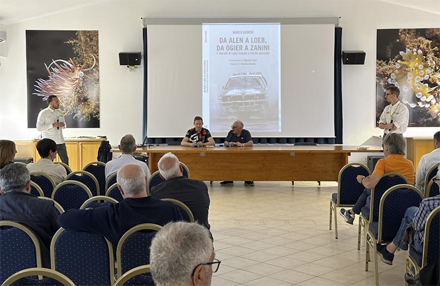 Venerdì a Buddusò la presentazione del libro “Da Alén a Loeb, da Ogier a Zanini” di Marco Giordo 1 Presentazione Budduso libro Giordo