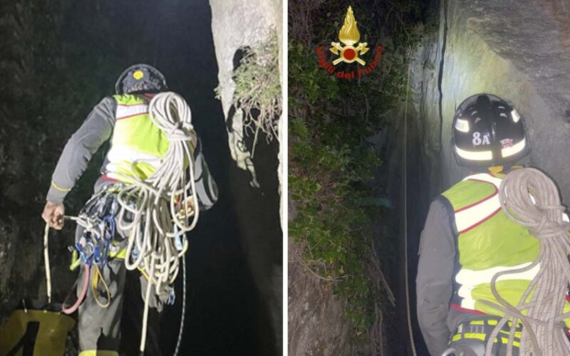 Seui salvataggio escursionisti Porto Torres