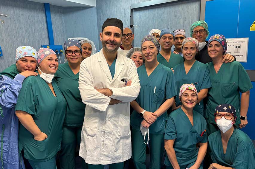 Ozieri. Il blocco operatorio del “Segni” potenziato con il monitor HemoSphere Edwards 1 Staff Chirurgia e Anestesia Ospedale Ozieri