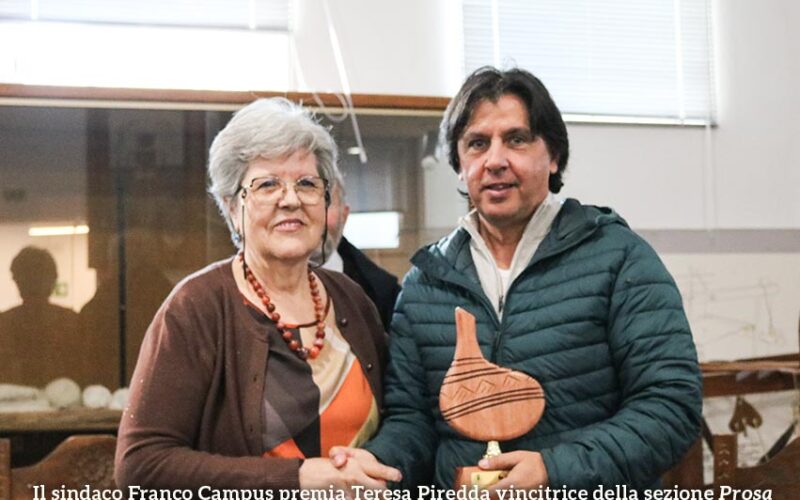 Teresa Piredda con Franco Campus