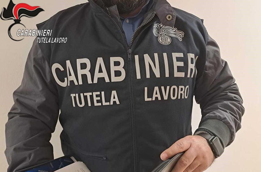 Palau, lavoratore in nero e telecamere "spia": attività sospesa e maxi multa al titolare 1 Carabinieri Tutela Lavoro Sassari