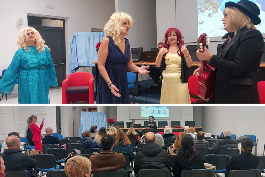 Risate divine a Monti con la commedia dell'associazione di Buddusò “Sas cosas de domo nostra“ 1 Commedia a Monti associazione Budduso