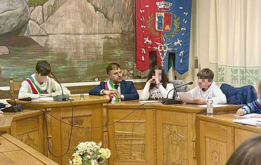 Consiglio comunale ragazzi Monti
