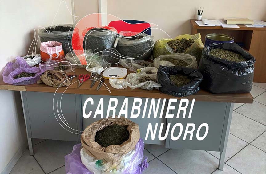 Droga a Desulo arrestato 28enne