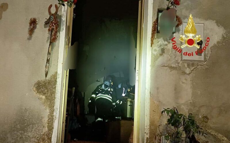 Incendio SantAntonio di Gallura