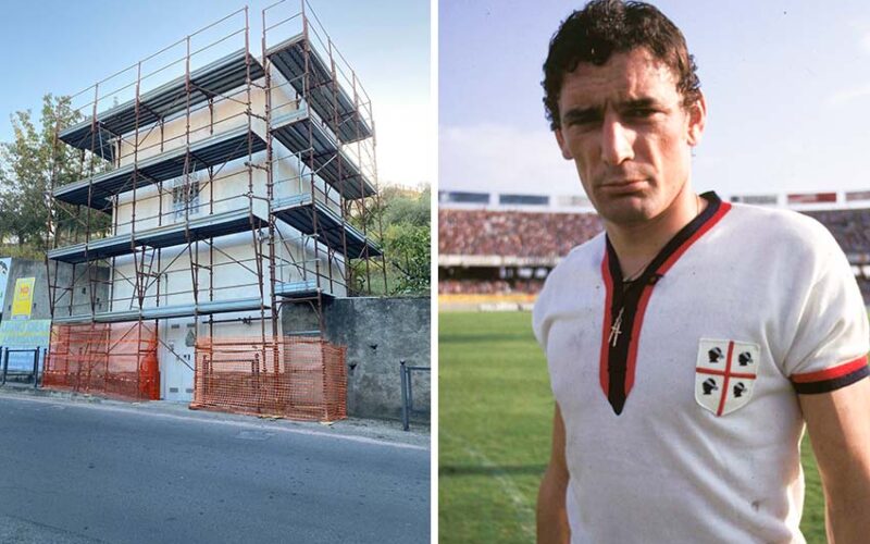 Murale Gigi Riva Ozieri