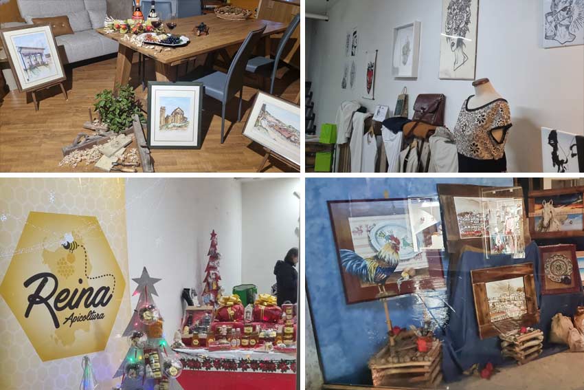 Ozieri vetrine in Via Roma