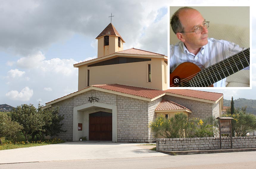 Ozieri, stasera a San Nicola il concerto di chitarra classica con Roberto Manca 1 Roberto Manca a San Nicola