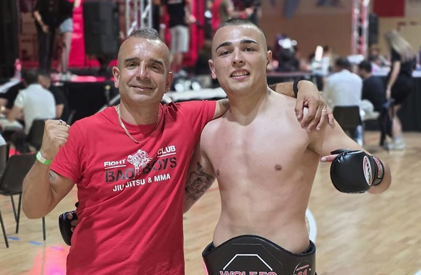 Samuele Arca e Gianmario Mereu