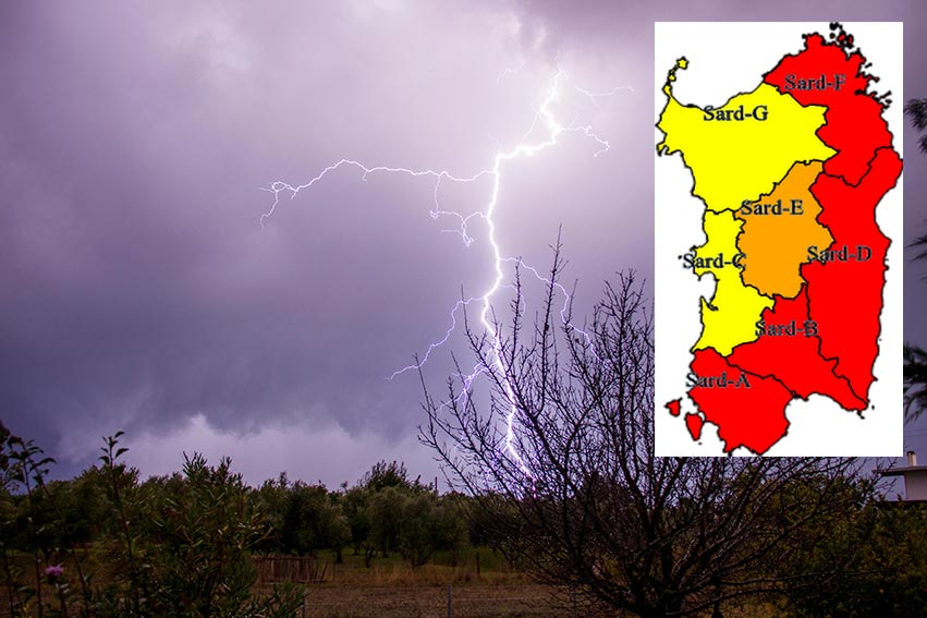 Allerta meteo Sardegna
