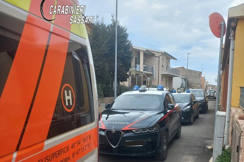 Anziana salvata a Valledoria Carabinieri