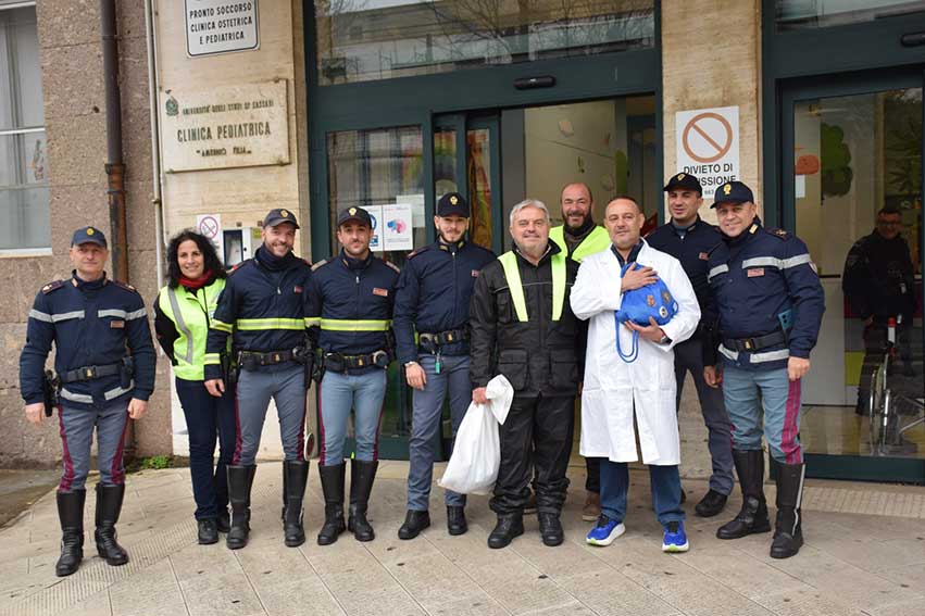 Befana del Poliziotto ospedale Sassari