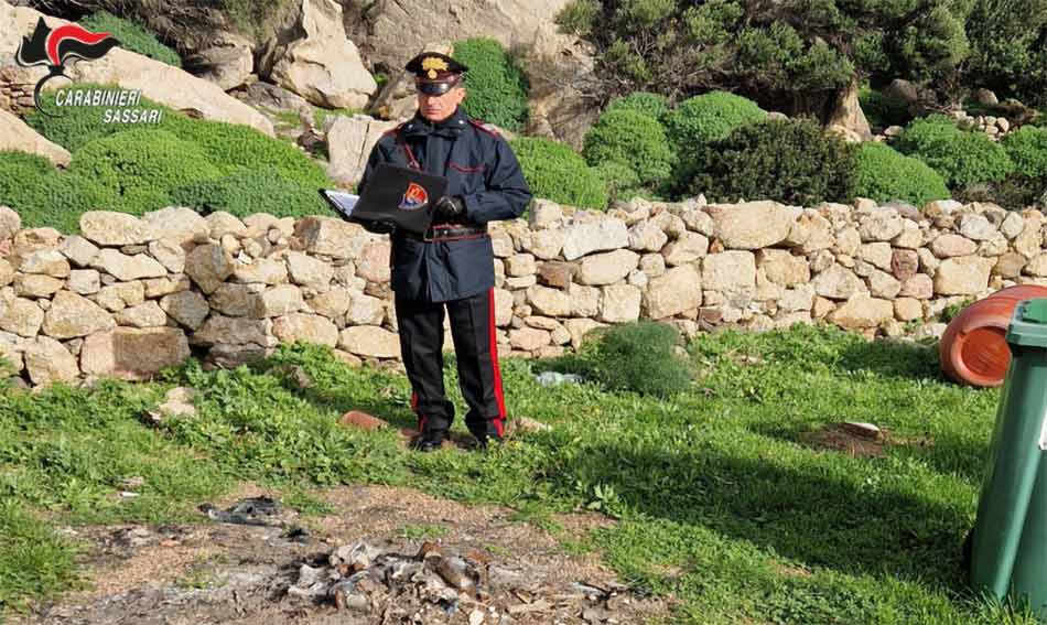 Controlli dei Carabinieri allAsinara