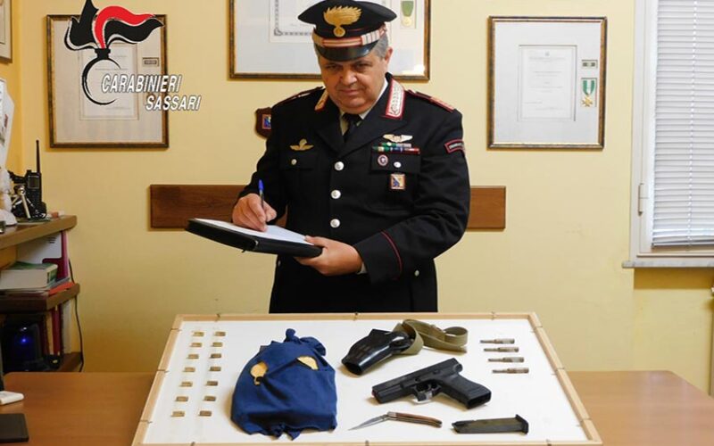 Denunciato a Usini per minacce con pistola