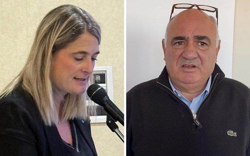 Flavia Murru e Giuseppe Corrias UIL sardegna