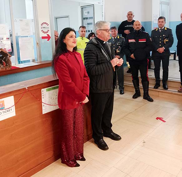 Ozieri, i canti della tradizione sarda tra i reparti dell’ospedale "Segni" 5 Fondazione Maria Carta Ospedale Ozieri 4