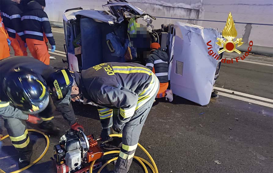 Incidente galleria Mamoiada