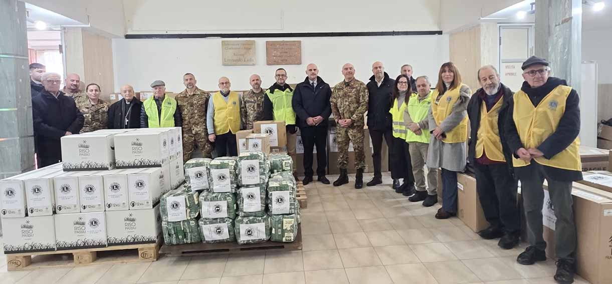 Lions Ozieri aiuti Libano