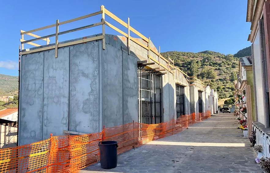 Bosa, appaltati i lavori per il completamento di 150 loculi 1 Loculi cimitero Bosa