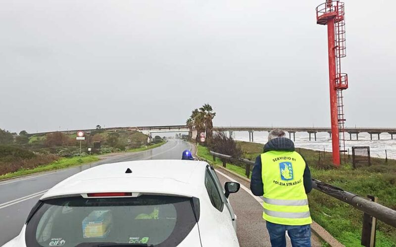 Maltempo Sardegna chiusa la Statale 195 sulcitana