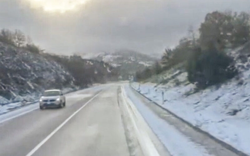 Neve Sardegna Statale 389