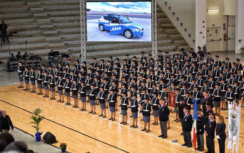 Nuovi agenti Polizia di Stato CAIP Abbasanta