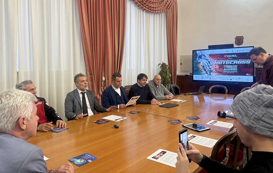 Presentazione Intrenazionali motocross Alghero