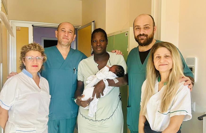 Primo nato del 2026 in Gallura