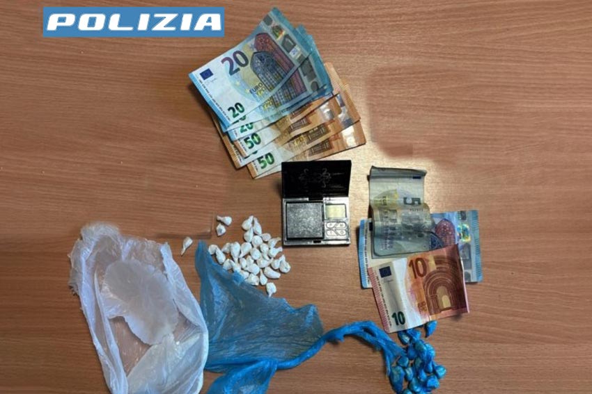 Arresti per droga Polizia a Sassari