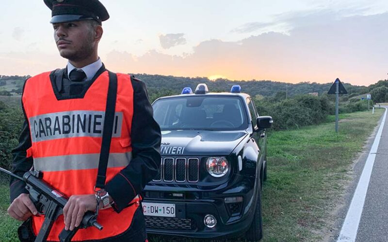 Arresto a Ovodda 18enne