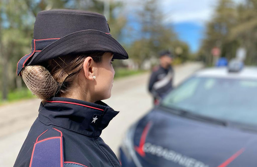 Carabinieri posto di blocco 2