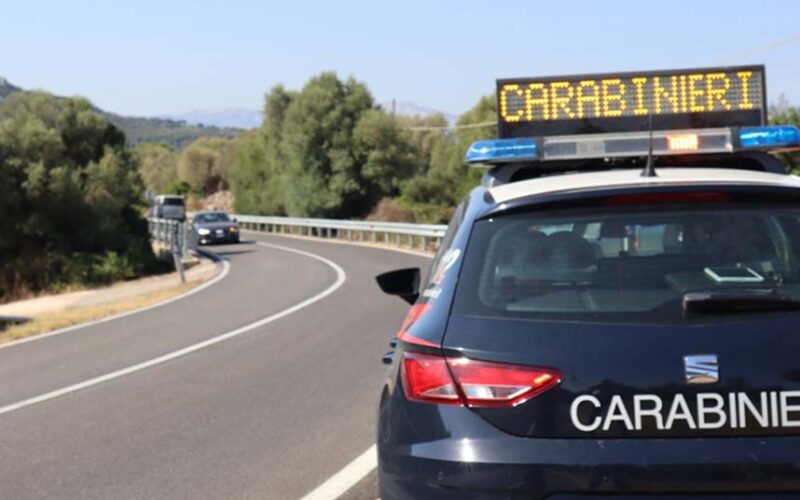 Carabinieri posto di blocco