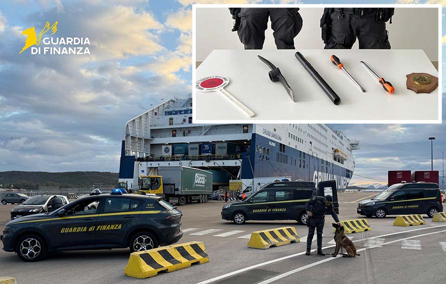 Guardia di Finanza Olbia denuncia 26enne