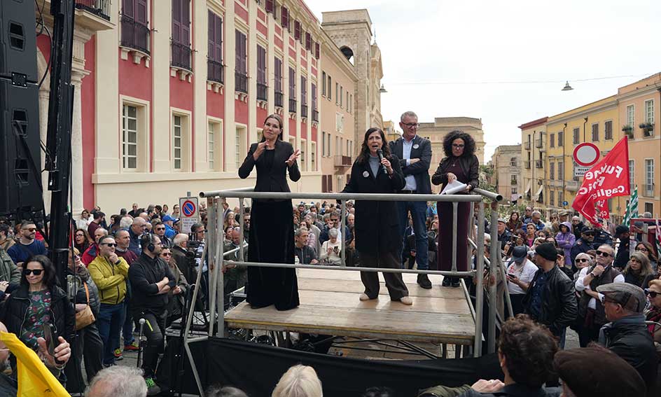Manifestazione Cagliari 41bis