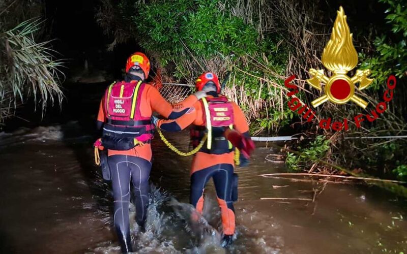 Salvataggio 5 persone a Ittiri