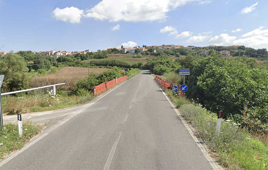 Perfugas, avviati i lavori di risanamento del ponte sul rio "De Idda" 1 Statale 127 Perfugas