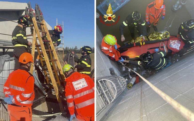 incidente sul lavoro Sorso