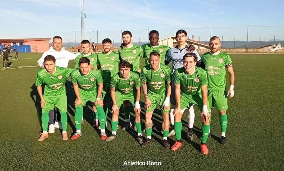 Il Buddusò pareggia in casa, Atl. Bono ferma la corazzata Alghero e l'Ozierese i secondi della classe del Bonorva 1 ATLETICO BONO 2025 26 1