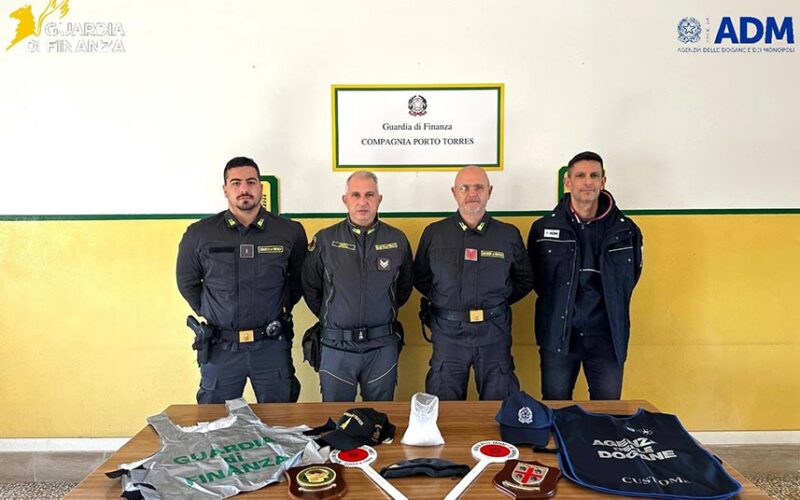 Arresto Porto Torres spagnola con droga