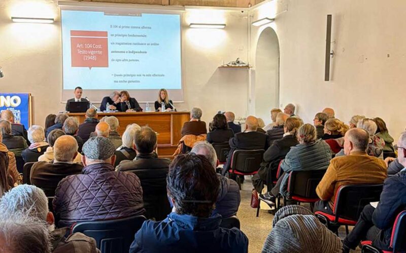 Convegno Comitato No Ozieri referendum Giustizia