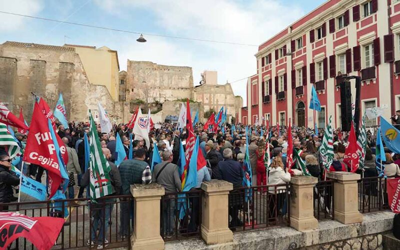 Manifestazione 41 bis a Cagliari