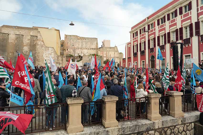 Manifestazione 41 bis a Cagliari