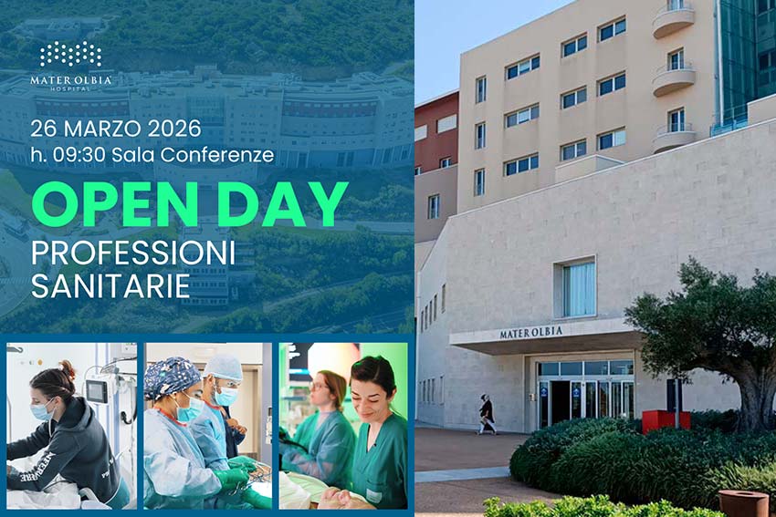 Open Day professioni sanitarie Mater Olbia