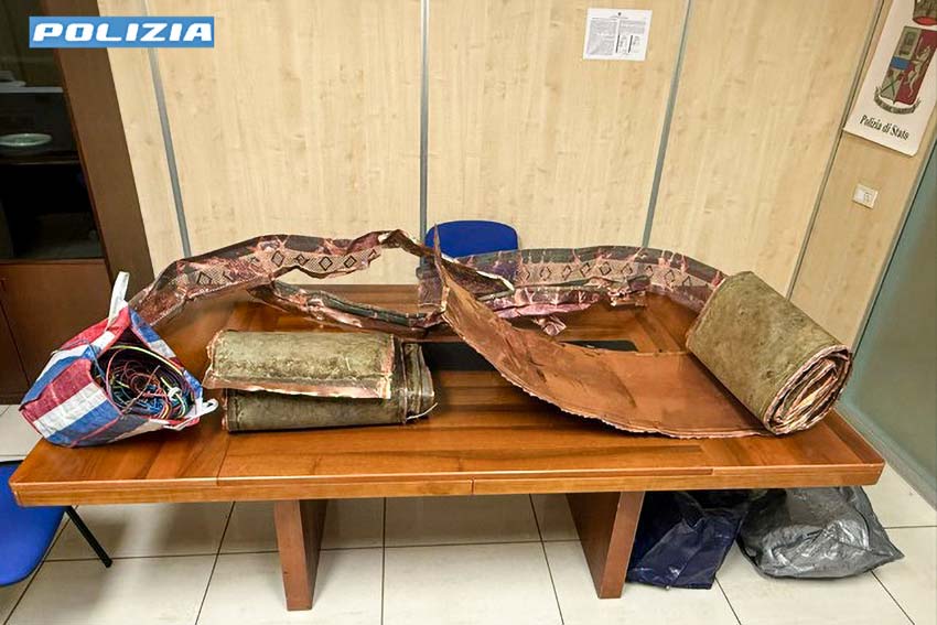 Sassari. Sorpresi con 80 kg di rame rubato da un edificio pubblico, arrestati 1 Rame rubato Sassari 2