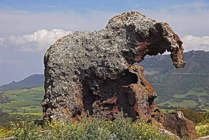 Castelsardo, lavori sulla Statale 134 per proteggere la Roccia dell'Elefante 2 Roccia dellelefante
