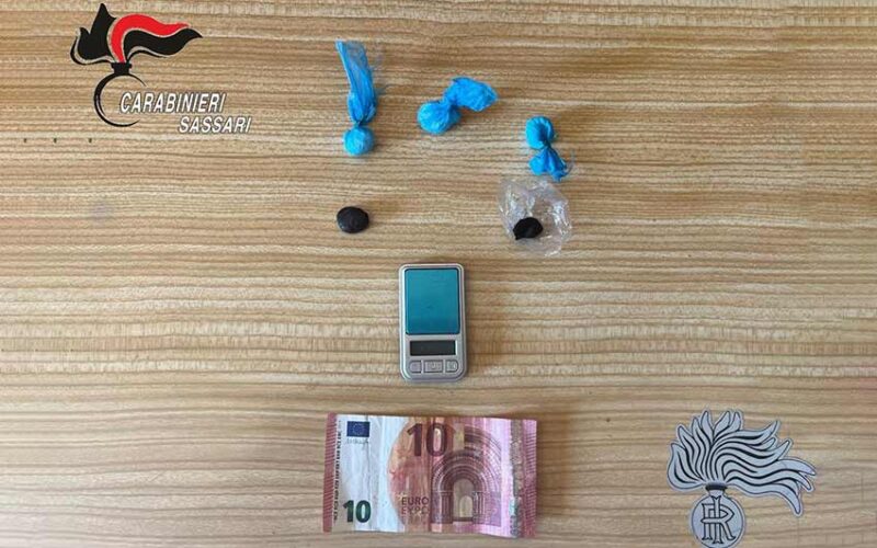 Arresto per droga a Olbia