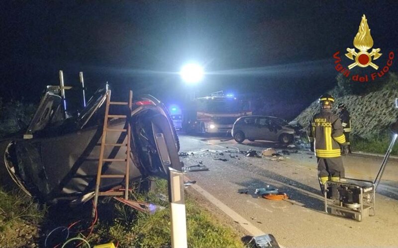 Incidente Sassari Ittiri 3 feriti