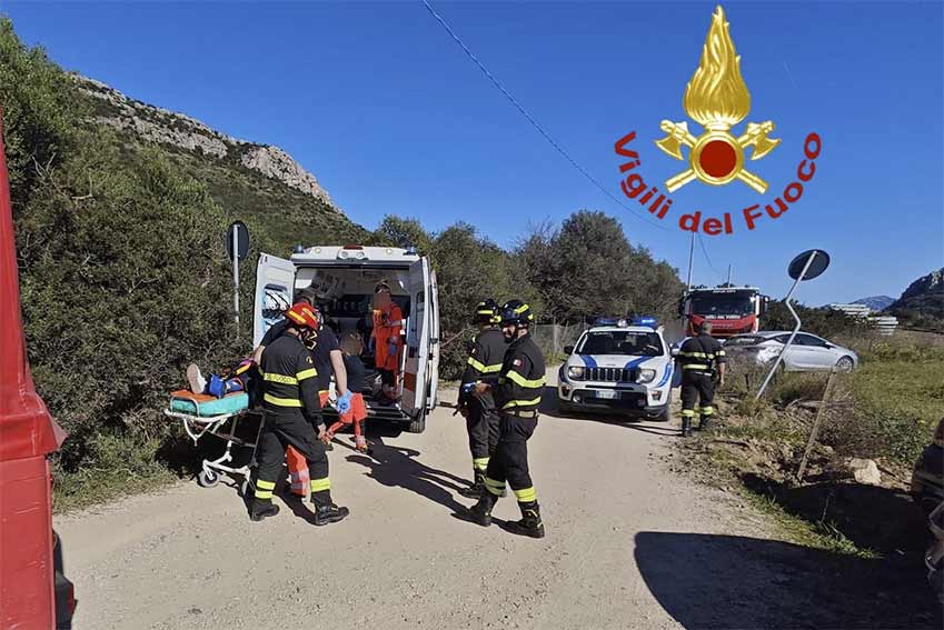 Intrevento di soccorso donna Golfo Aranci